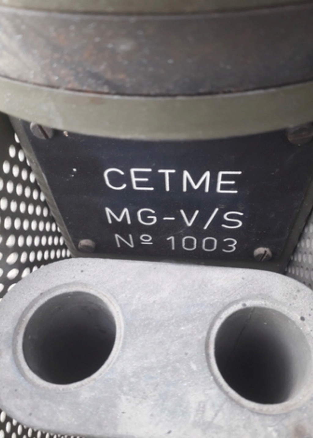 Base para ametralladora MG de CETME para vehículos jeep “Willys”. D959e610