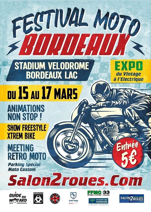 Festival Moto Bordeaux, 15 au 17 mars 2024 Festiv10