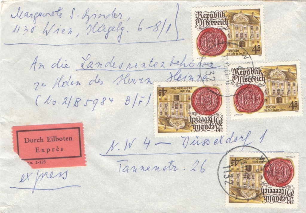 1945 - Sammlung Bedarfsbriefe Österreich ab 1945 - Seite 17 Eilzst10