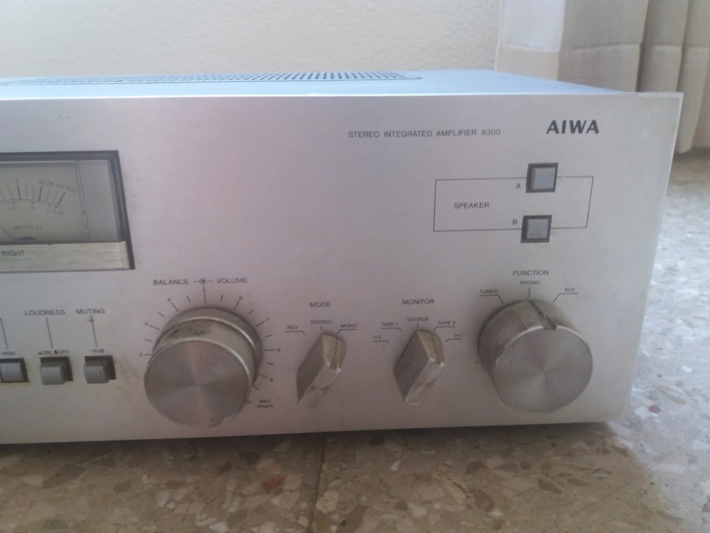 No sé por cuánto puedo vende un amplificador, ayuda!!! Aiwa110