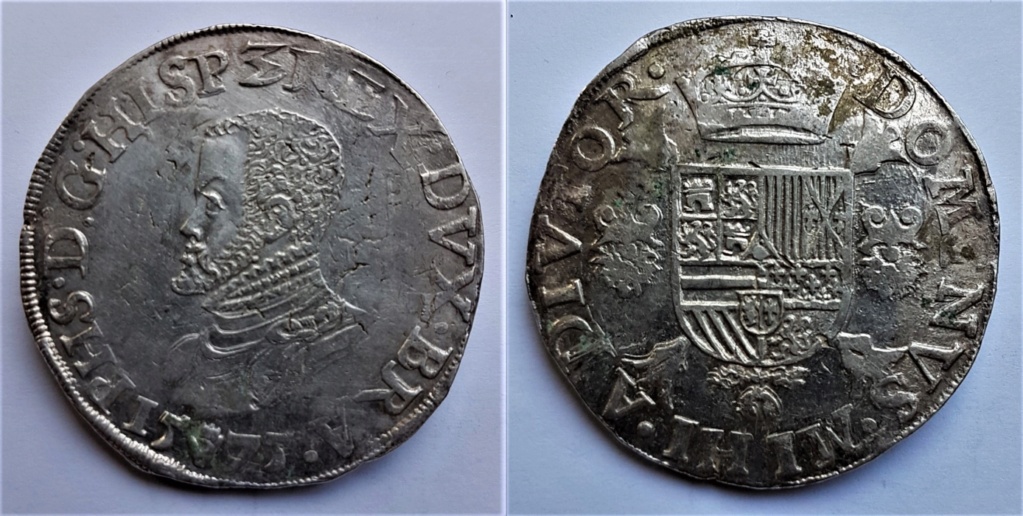 ECU PHILIPPE II 1575  ANVERS Phz11