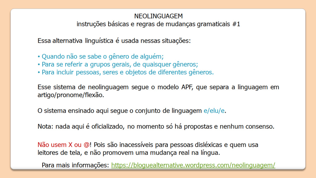 Sobre neolinguagem Guiane10