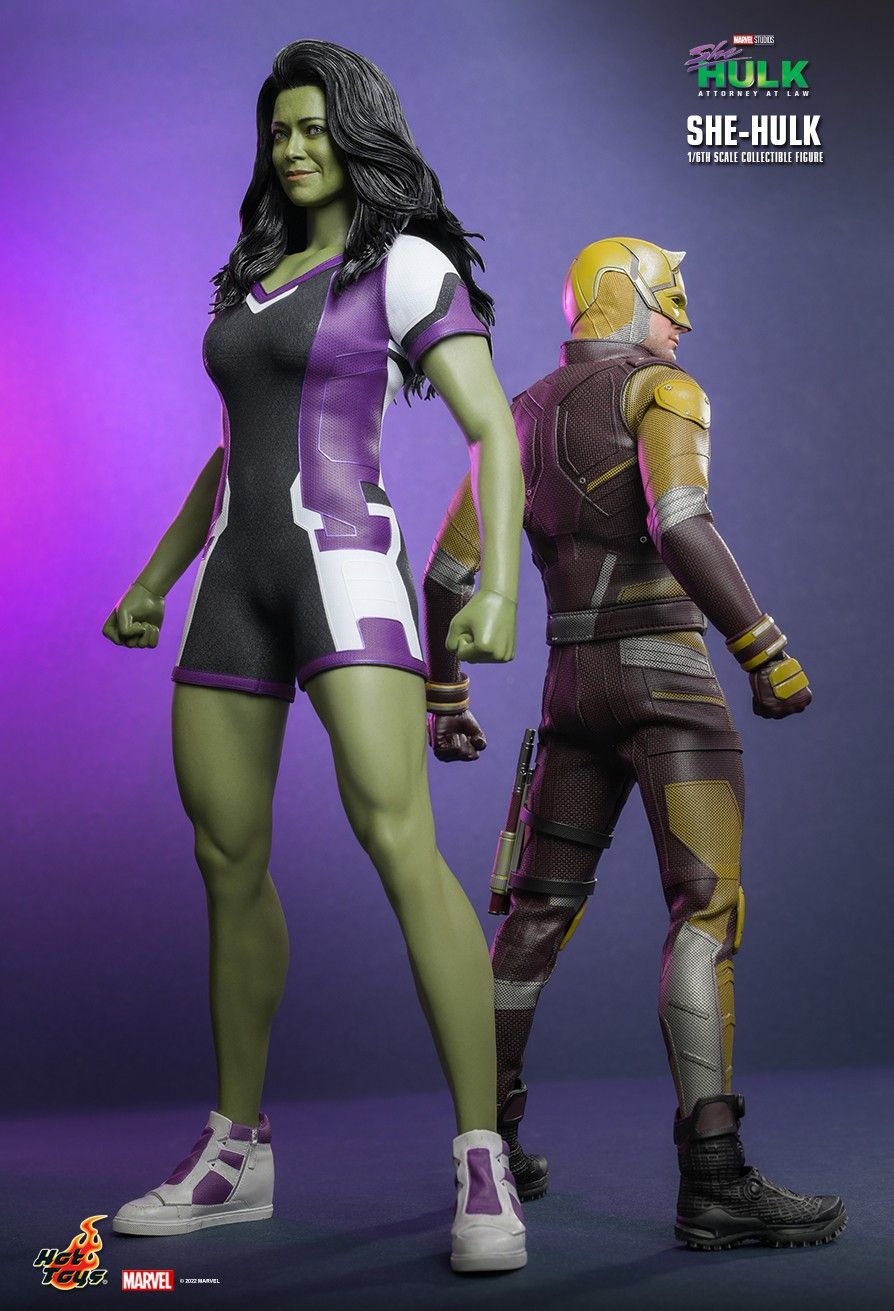  NEW PRODUCT: Hot Toys - SHE-HULK: ATTORNEY AT LAW - TMS093 Pd167017