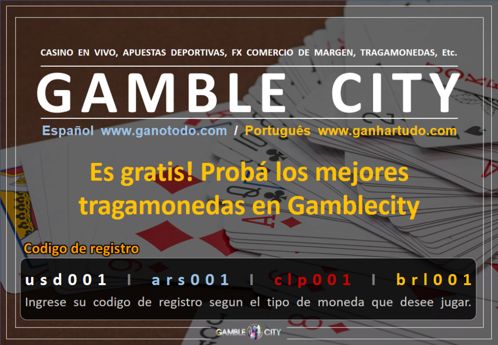 Apuestas deportivas en Gamblecity Gamble89