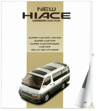 New Hiace owner sharing the original Gen4 brochure Q1oi8j10