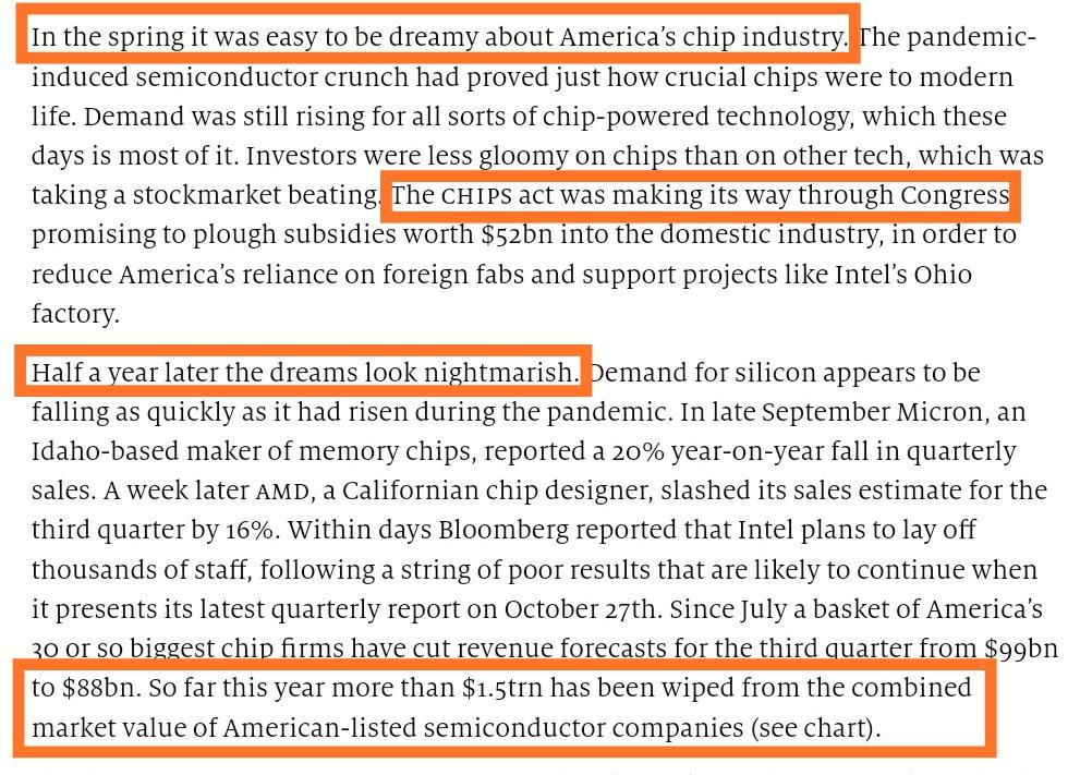 The Economist: Bidenova intervencija umjesto osnaživanja, oslabila američku industriju čipova  16a05510
