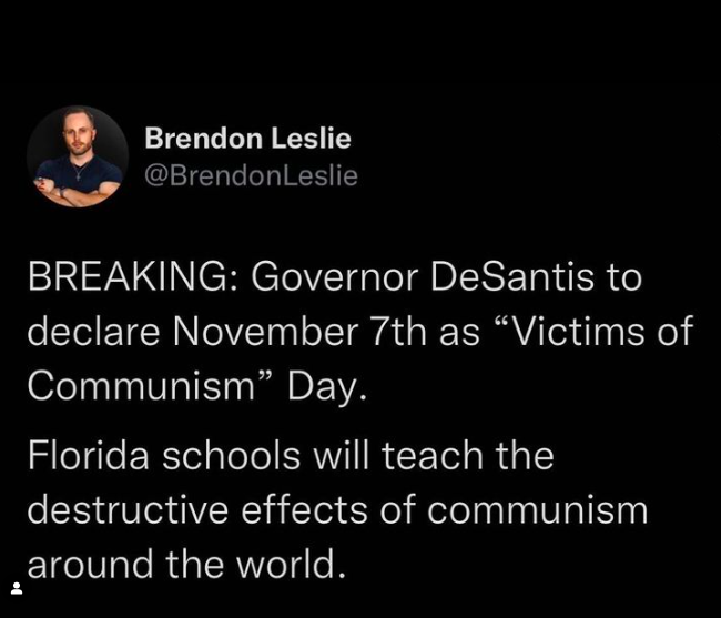 Florida uvodi dan žrvava komunizma u školski sustav Slika227