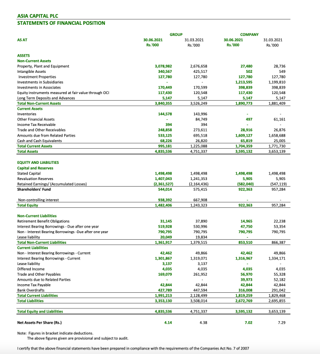 ASIA CAPITAL PLC: Renewed Optimism Screen66