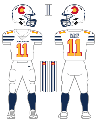 Uniform and Field Combinations for Week 5 - 2022 Col_a311