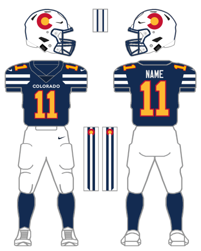 Uniform and Field Combinations for Week 17 - 2022 Col_h711