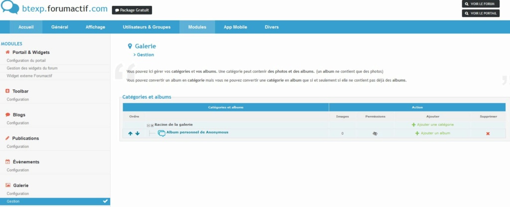 Widget galerie pas visible pour visiteur - bug ? Captur14