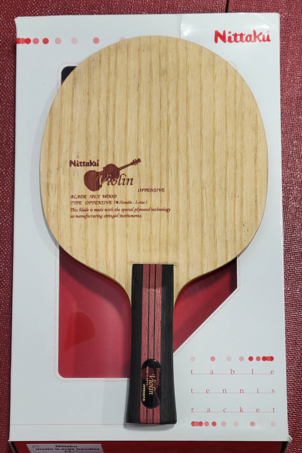 Bois Nittaku Violin large handle 20230810