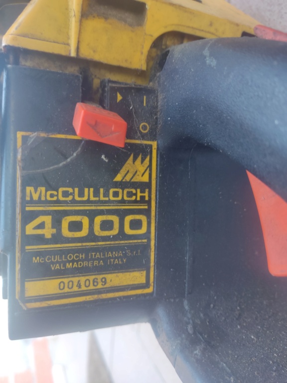 Carter avviamento McCulloch 4000  16374111