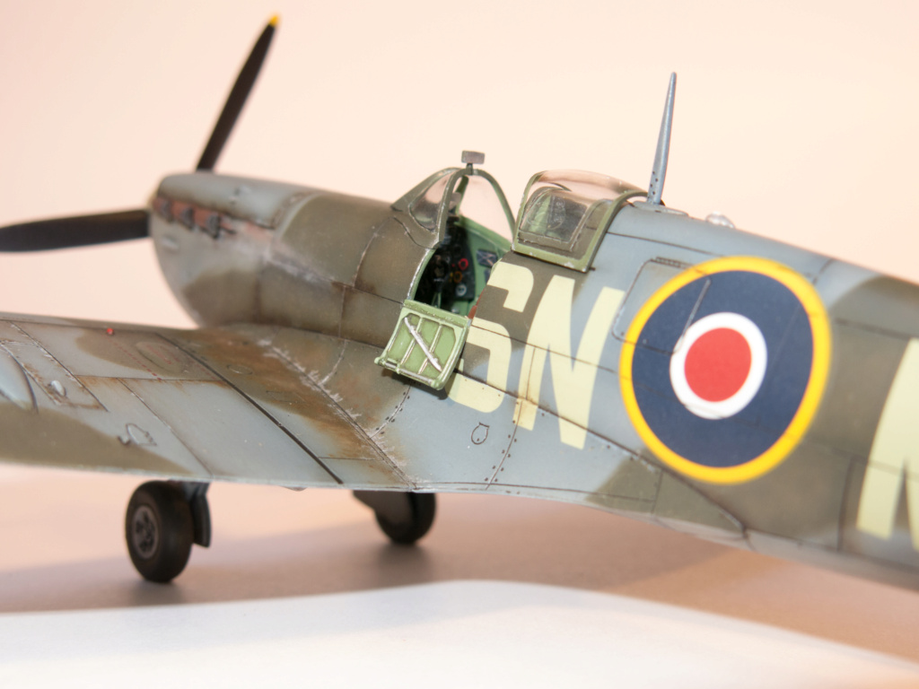 Spitfire Mk Vb au 1/48 Tamiya ( EN821 SN-M 243 Sqn)  8_img_10