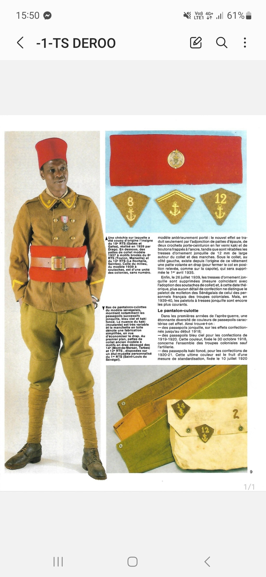 Les uniformes de la coloniale  - Page 2 Screen16