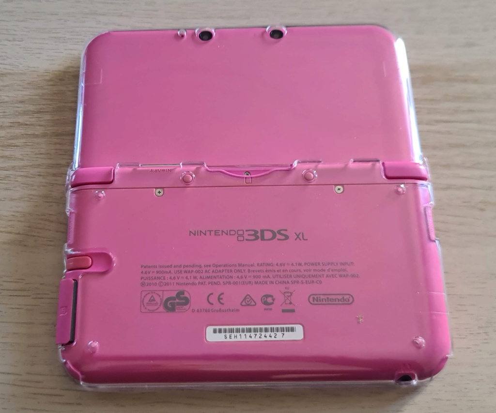 2 Consoles Nintendo 3DS XL complètes + protections + chargeurs + hack Ninten10