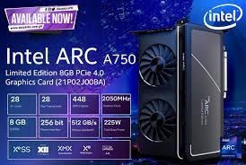 Intel Arc A750 8GB pci_e _x16 gddr6 Graphics Card Downlo10