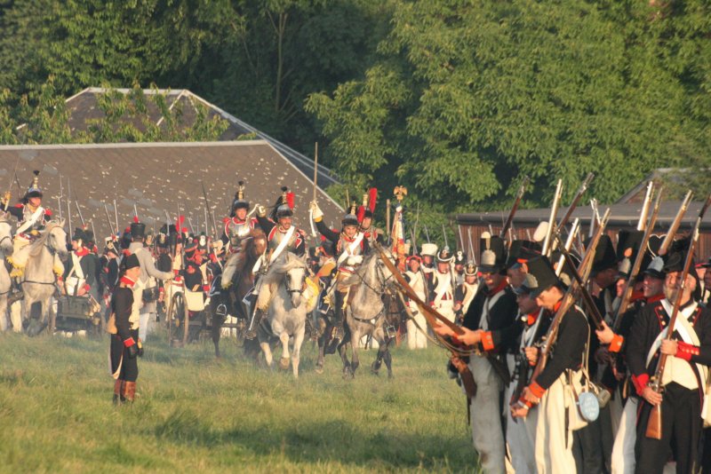 Reconstitution de la bataille de Waterloo Photo110