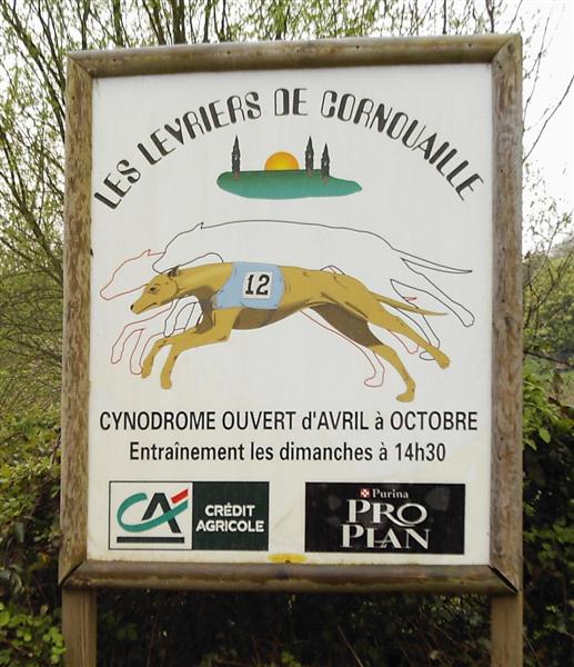 Cynodrome de BAYE Finistère BRETAGNE Collag10