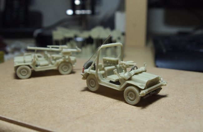 4 Jeep M151 de différents horisons. P9134811