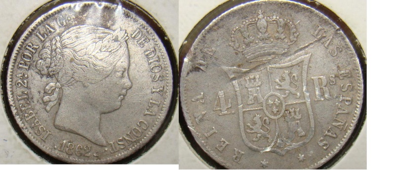 4 Reales de Isabel II (Madrid, 1862 d.C) 4reale10