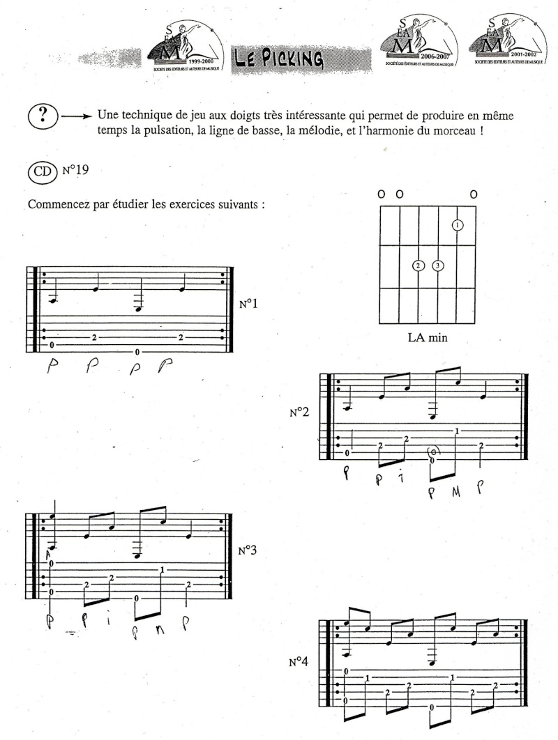 2ème cours de guitare, By Mital 110