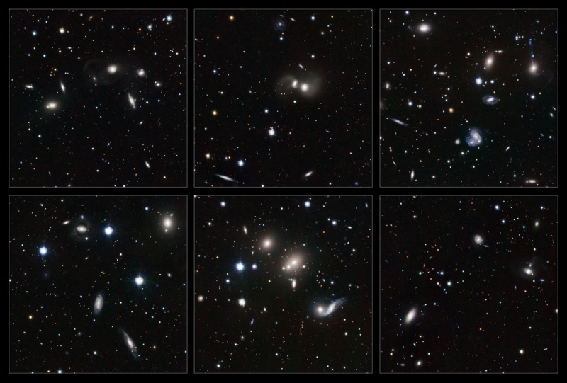 Les Amas de Galaxies... Eso12113