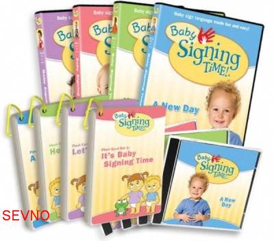 Collection of video Baby Signing Time 4 DVDs 25219510