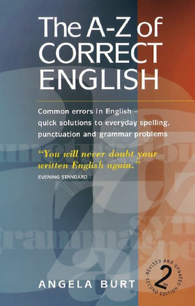 The A-Z of Correct English Common Errors in English  2cd2f311