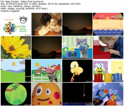 Baby Einstein - Baby's First Sounds: Discoveries for Little Ears DVDrip XVID 36679910