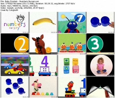 Baby Einstein - Numbers Nursery - DVDrip XVID 36699510