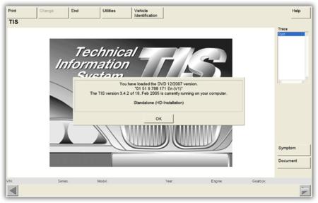 BMW TIS 12.2007 ENGLISH DVD C-2410