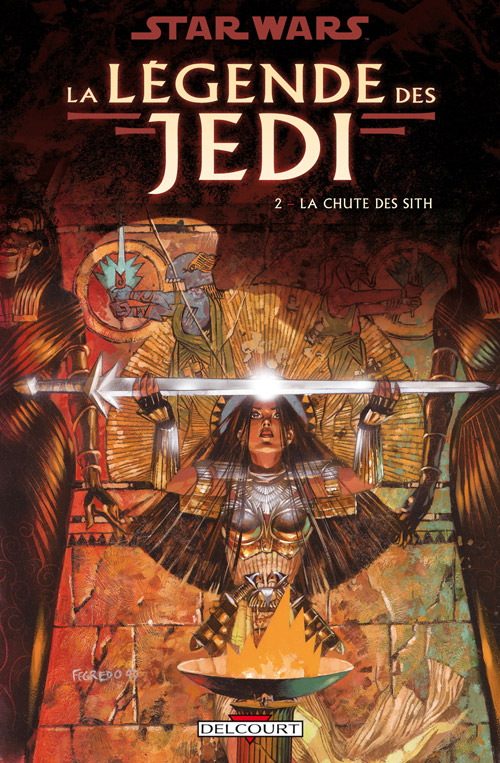 Star Wars La Légende des Jedi Tome 02 : La Chute des Sith - DELCOURT La_leg11