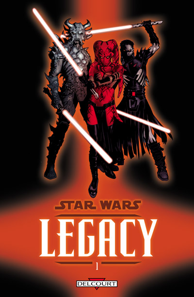 Star Wars Legacy Tome 01 : Anéanti - DELCOURT Legacy10