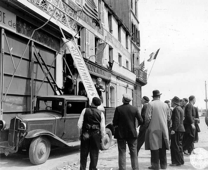 Cherbourg le 28 juin 1944 Cherbo61