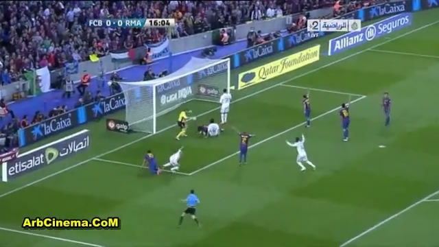 مشاهدة اهداف مباراة برشلونة و ريال مدريد 2-1 الدوري الأسباني 2012 FC Barcelona [1 - 2] Real Madrid Goal  اهداف مباريات كرة القدم Snaps158