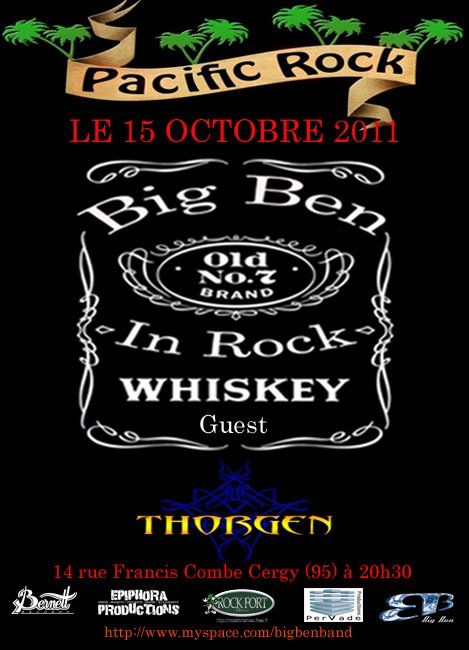 Concert au Pacific Rock à Cergy le 15/10/2011 Thorge13