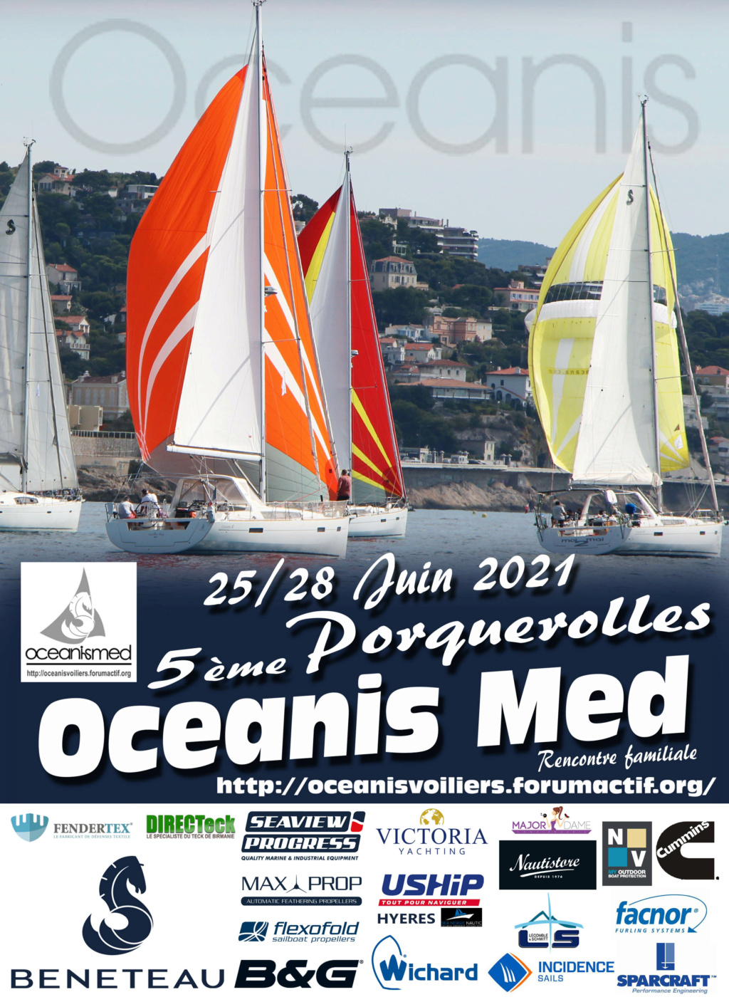 Oceanis - Affiche Océanis Med 5 à Porquerolles Affich18