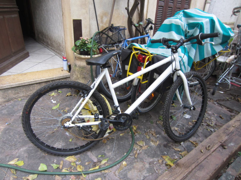 rockrider - B'twin Rockrider 300 (devenu, plus ou moins, Beach Cruiser, puis vélo utilitaire... bref on ne sait plus trop ce que c'est) Img_4519