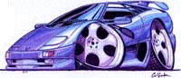Cartoon cars Diablo11