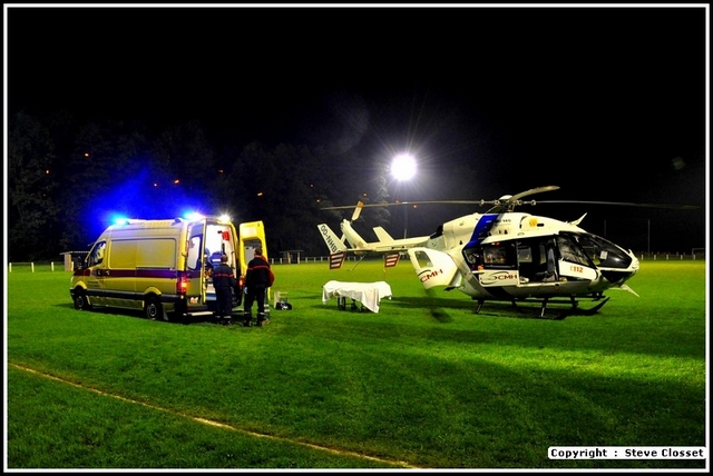 Hélicoptère médicalisé EC-145   de Bra-sur-Lienne Dsc_0032