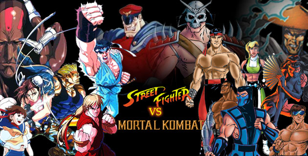 حصري لعبة Mortal Kombat VS Street fighter Sfvmk11