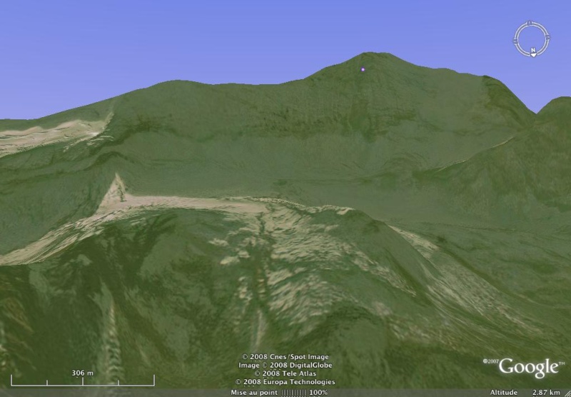 Vues de la Haute-Tarentaise par Google Earth Grande11