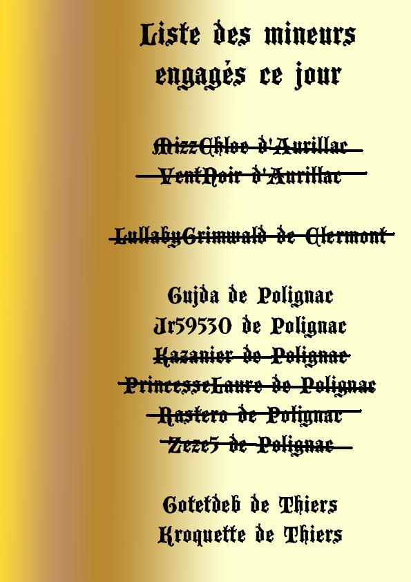 Effondrement minier : Archivage de la Halle d'Aurillac - Page 2 Liste_10