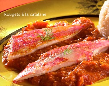 rougets  la sauce catalane Ecarte21