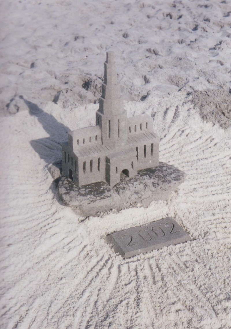 En sable à BISCARROSSE -¨PLAGE  2002 Mausol13