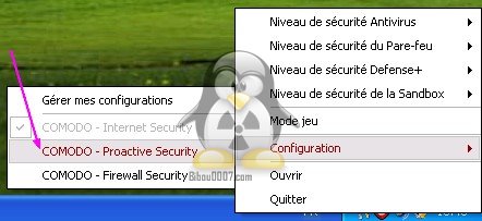 tuto  de comodo internet sécurity Sans_t28