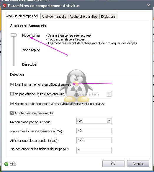 tuto  de comodo internet sécurity Sans_t30