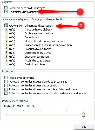 Avast et le pare-feu Online Armor m'enquiquinent, que faire ?  Screen65