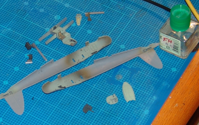 Tamiya Mosquito XIII 1/72 ET tutoriel "angle airbrush" Moss810